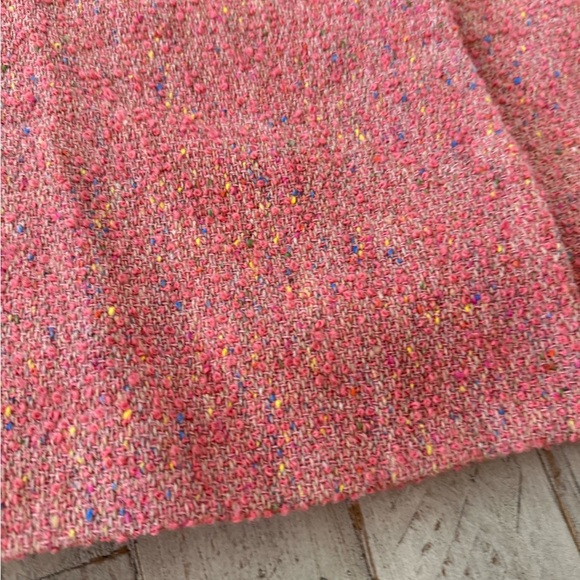 INC International Concepts Women's Pink Trench Coat wool blend size 2 - Picture 3 of 8